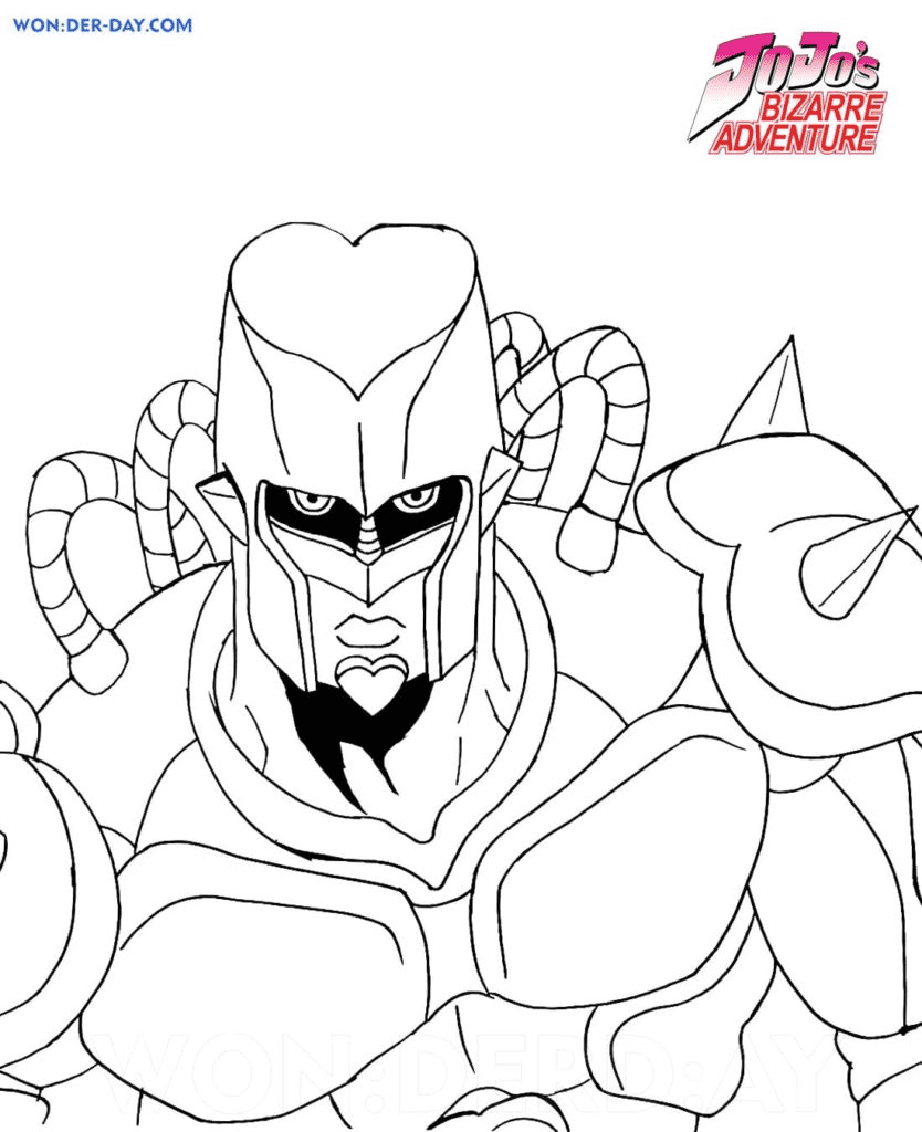 Crazy Diamond Coloring Pages