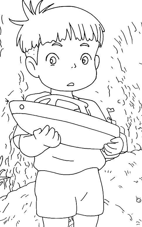 Cute Sosuke Coloring Pages