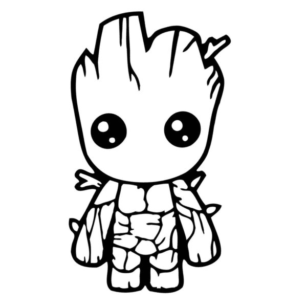 Cute baby Groot from Groot