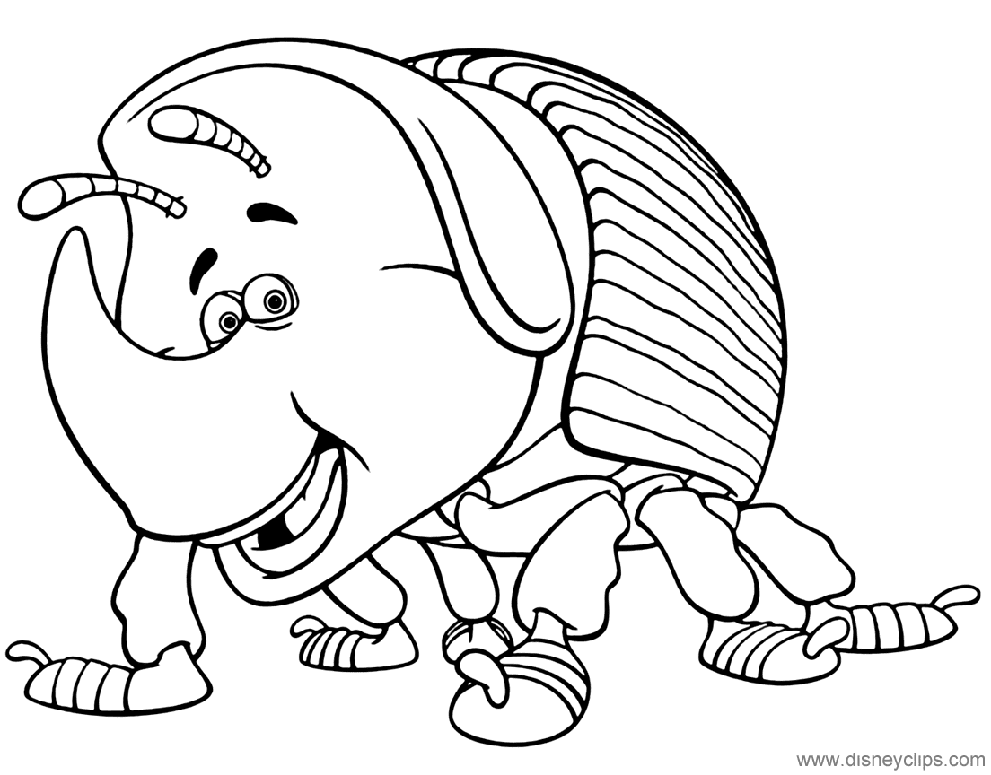 Dim Coloring Page
