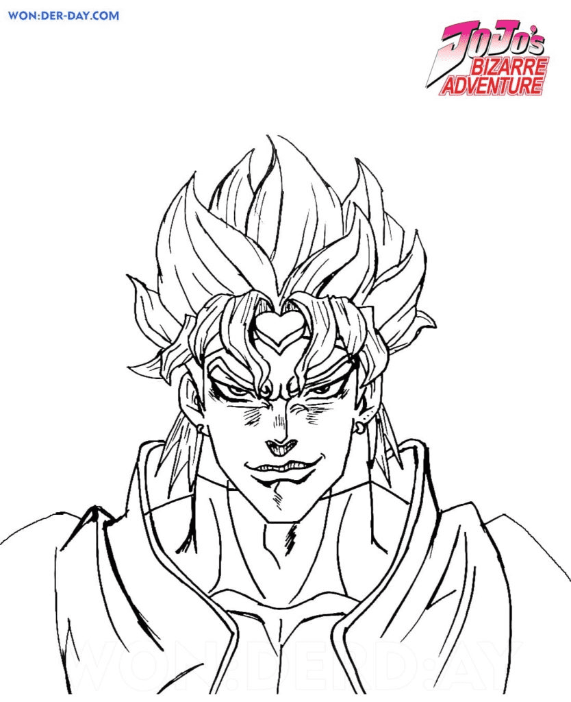 Dio Coloring Pages