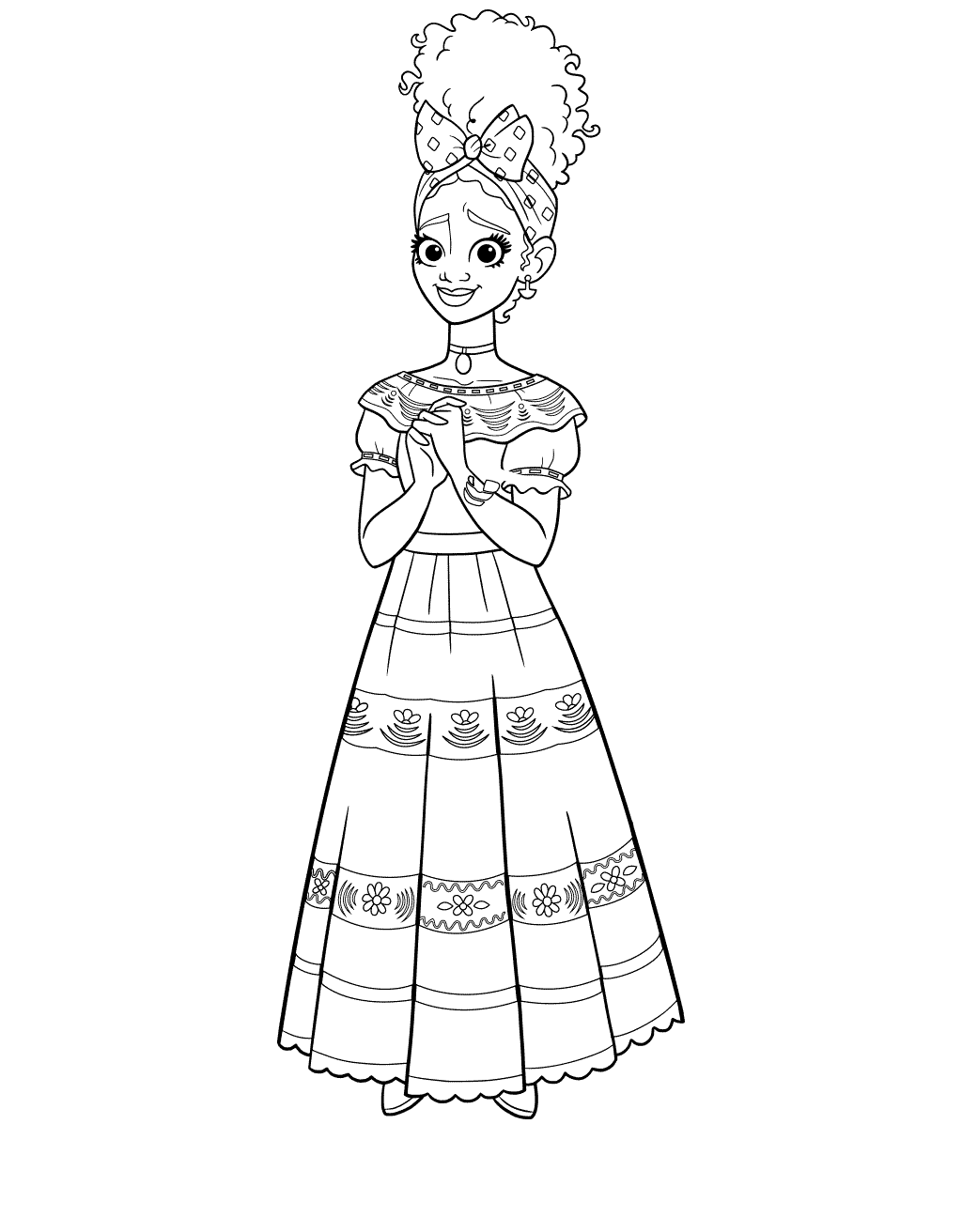 Dolores Coloring Page