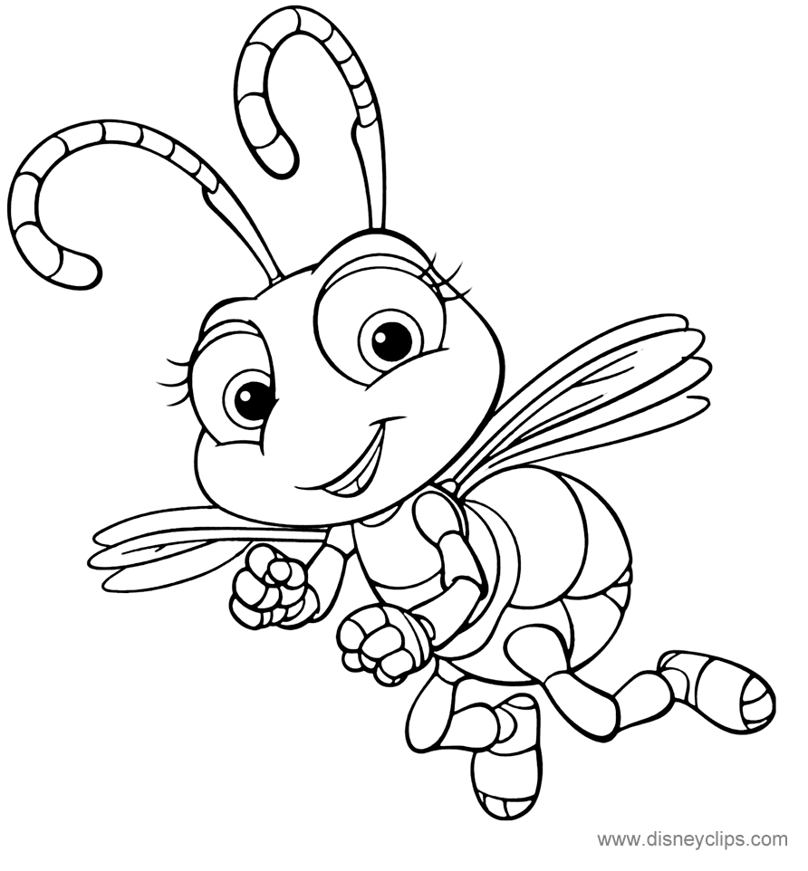Dot flying from A Bug's Life