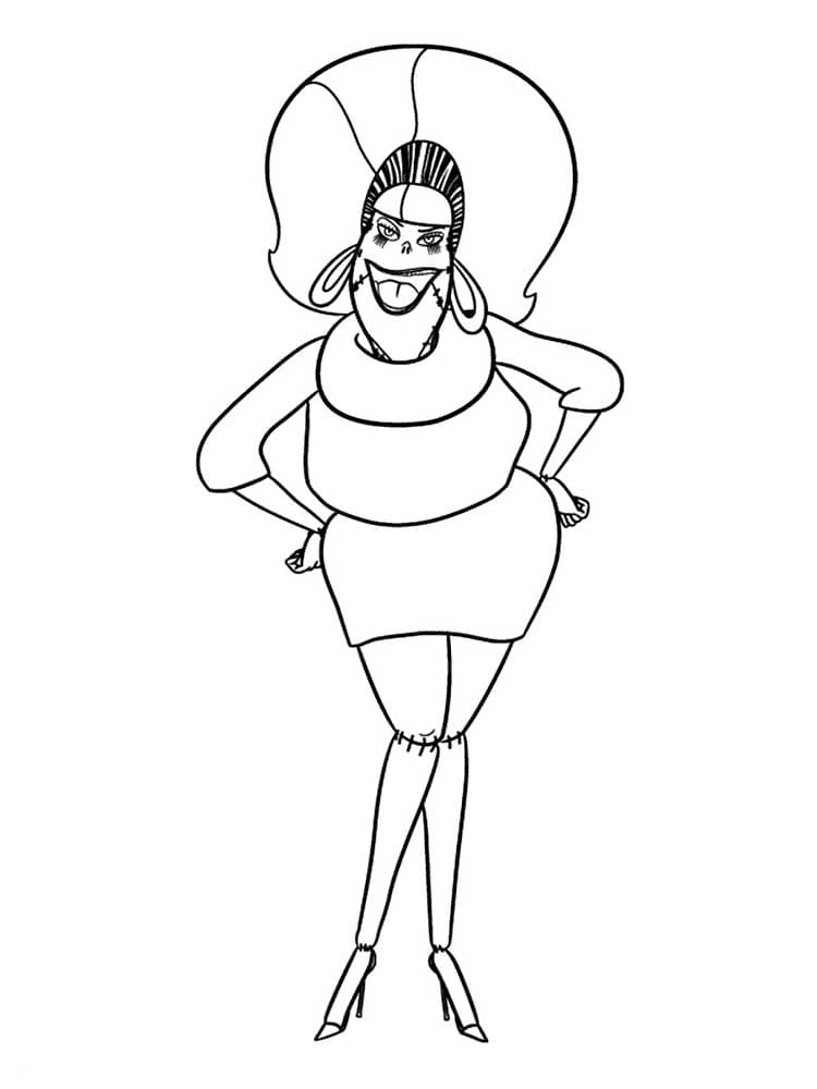 Eunice Coloring Page