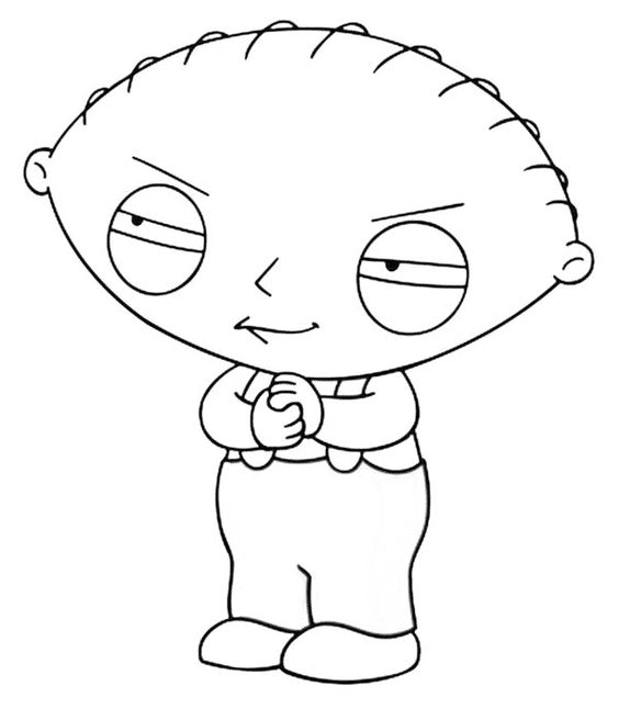 Der böse Stewie von Family Guy