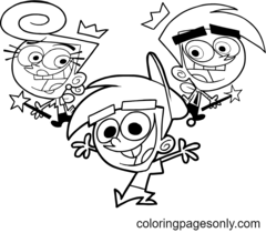 Coloriages Assez OddParents