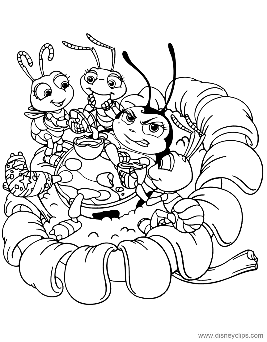 Francis, Dot and her Friends Coloring Pages