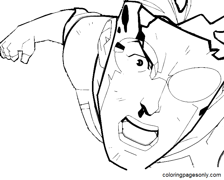 Free Invincible Coloring Page