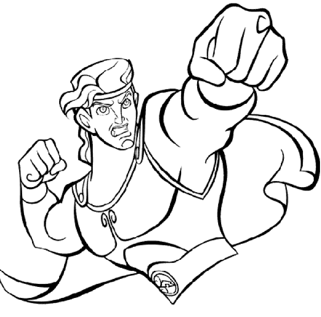 Free Printable Hercules Coloring Pages