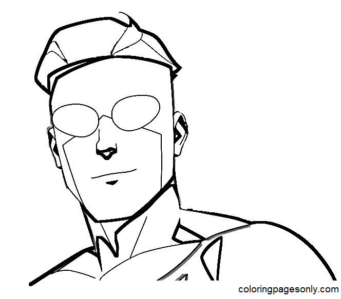 Free Printable Invincible Coloring Pages