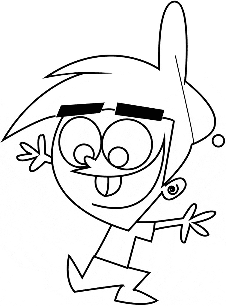 Lustiger Timmy Turner von Fairly OddParents