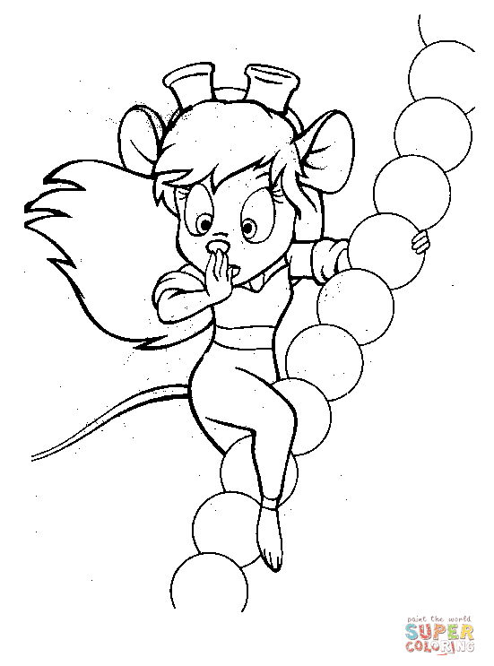 Gadget Hackwrench Coloring Page