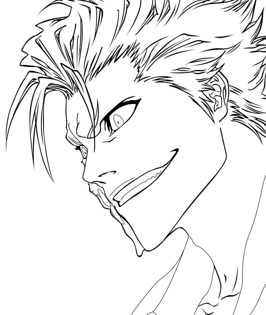 Grimmjow Coloring Pages