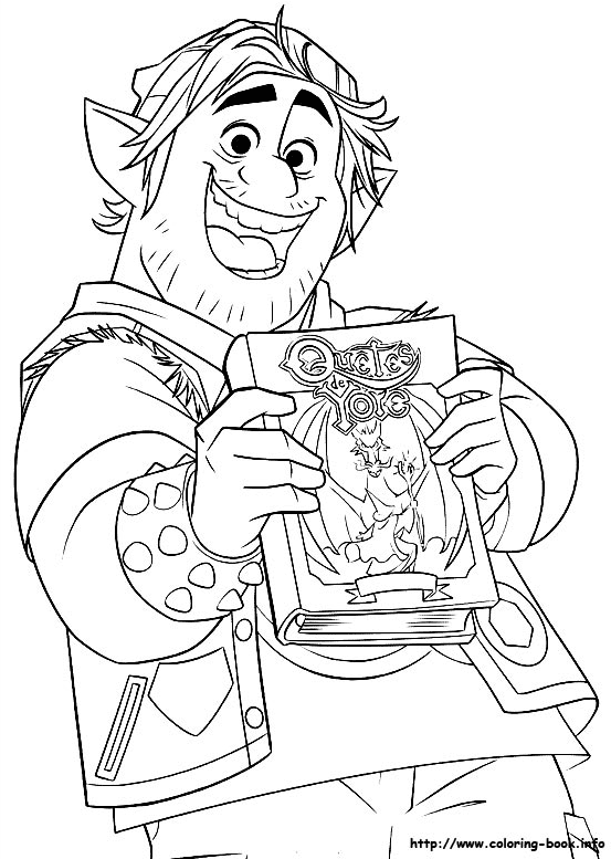 Happy Barley Lightfoot Coloring Pages