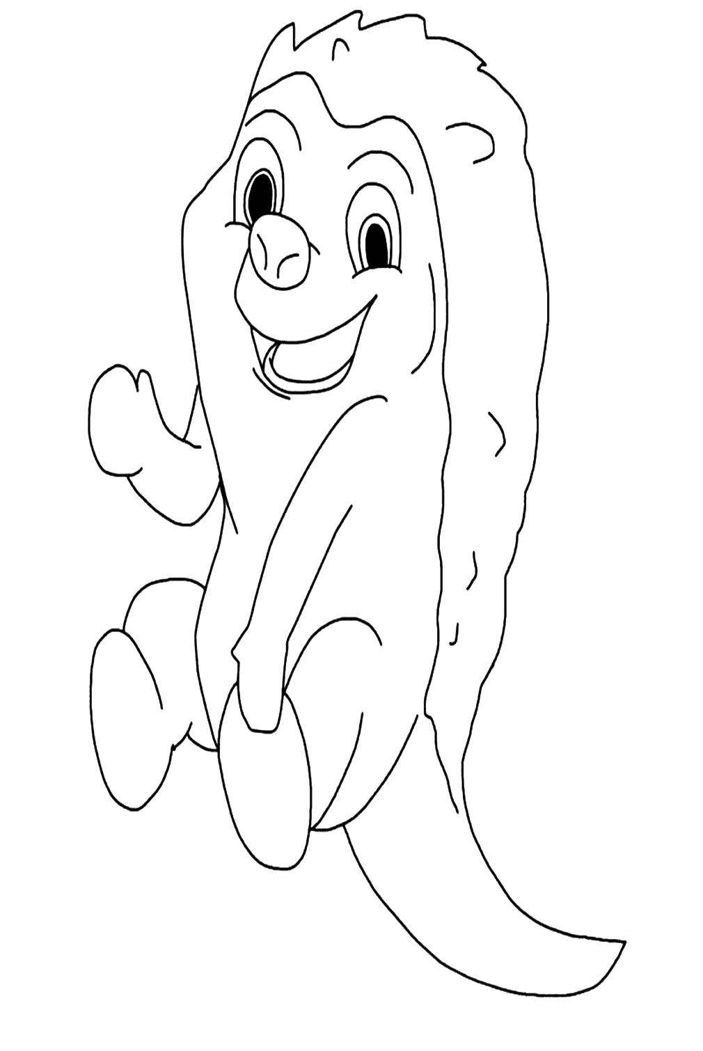Happy Gobi - Over The Moon Coloring Pages