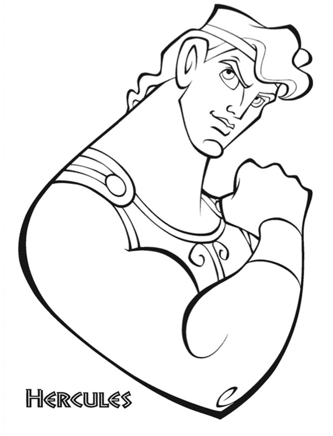 Hercules Coloring Pages