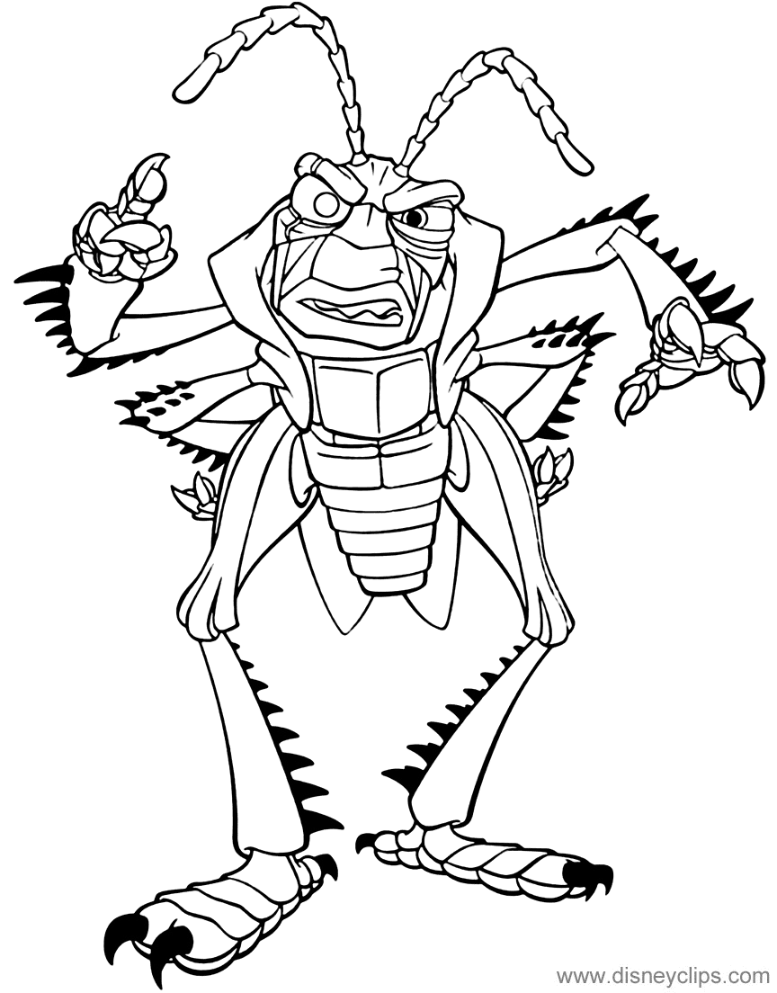 Hopper Coloring Page