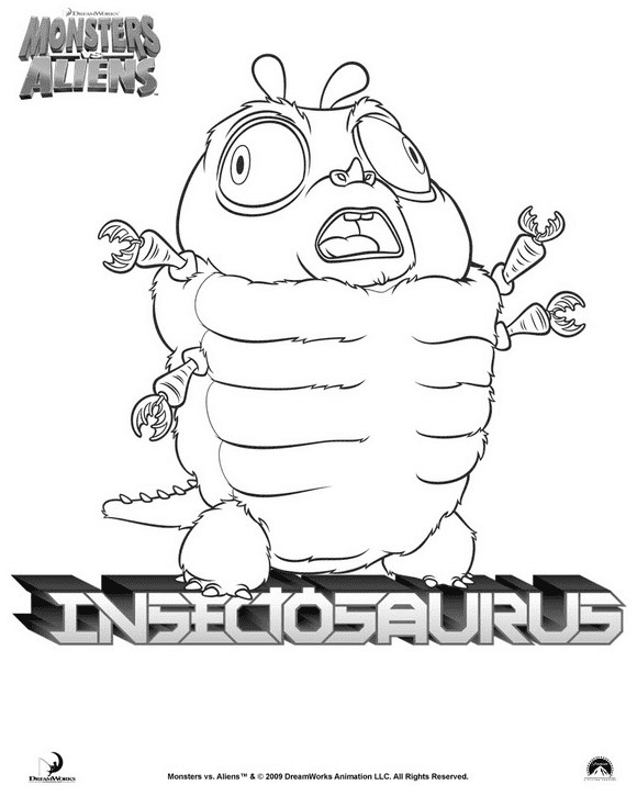 40 Monsters Vs Aliens Coloring Pages Free Printable PDF Online 40 Monsters Vs Aliens Coloring Pages Free Printable PDF Online