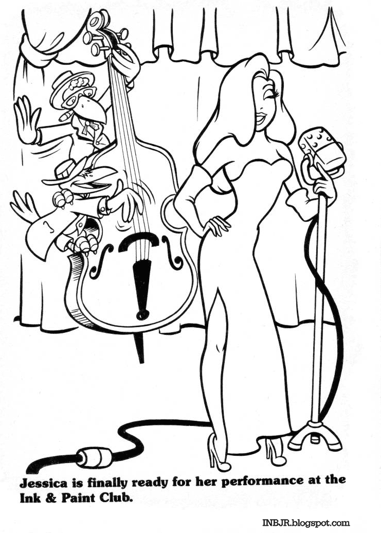 جيسيكا في Ink & Paint Club من Who Framed Roger Rabbit