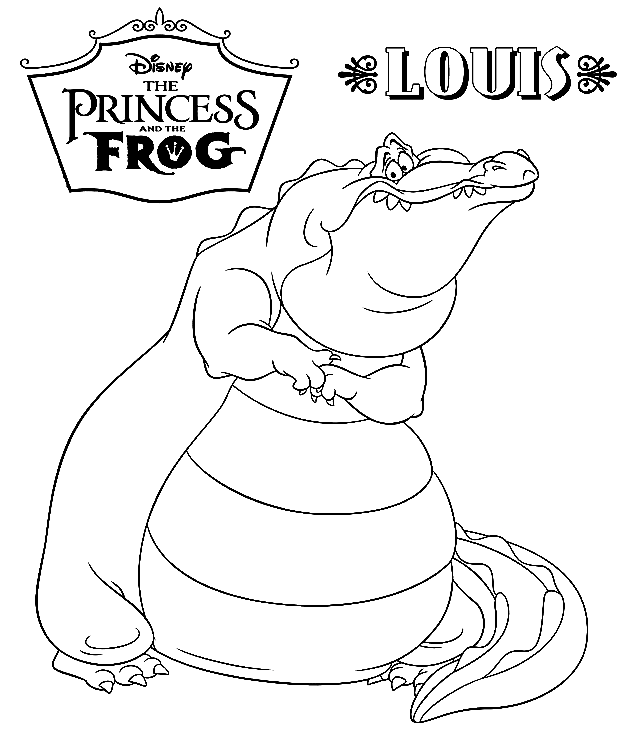 公主与青蛙中的路易 公主与青蛙中的路易斯