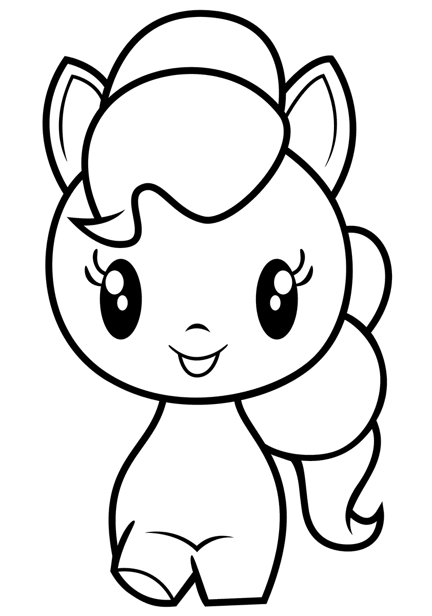 MLP Cutie Mark Crew Pinkie Pie Coloring Pages