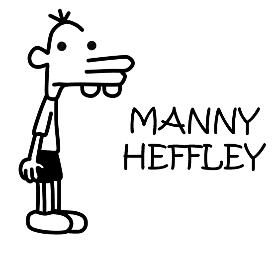 Manny Heffley de El diario de un niño debilucho