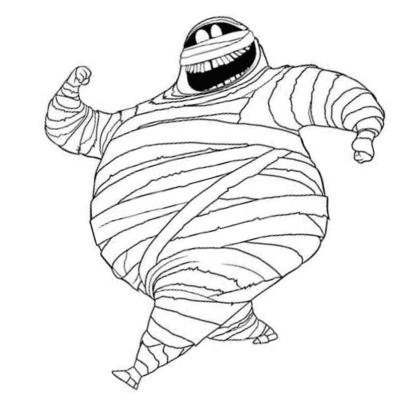 Murray – Hotel Transylvania Coloring Pages