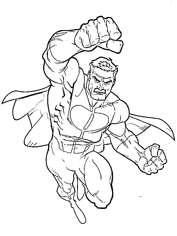 Omni-man from Invincible