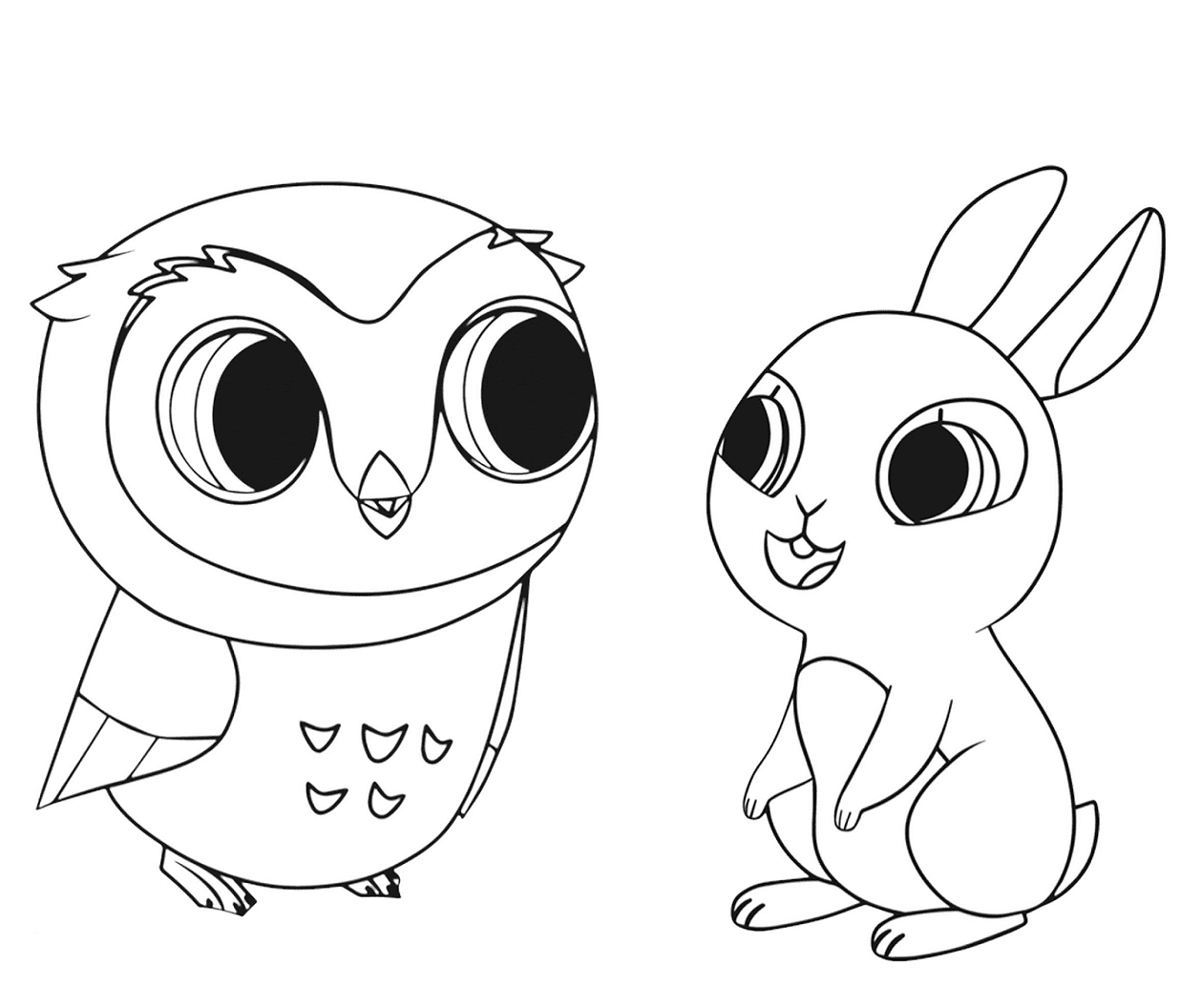 Otto and May Coloring Pages