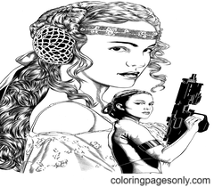 Padme Coloring Pages