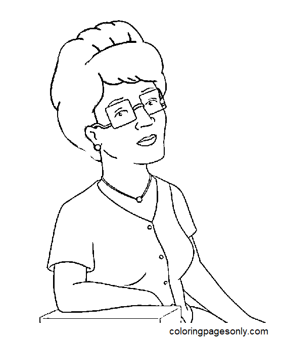 Peggy Hill aus King of the Hill aus King of the Hill