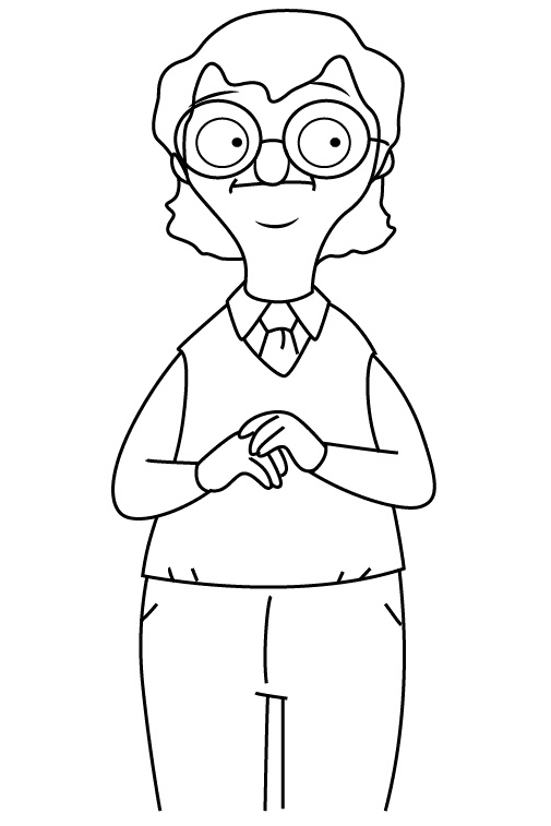 Phillip Frond Coloring Page