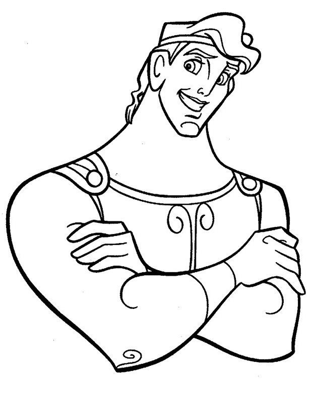 Printable Hercules Coloring Pages