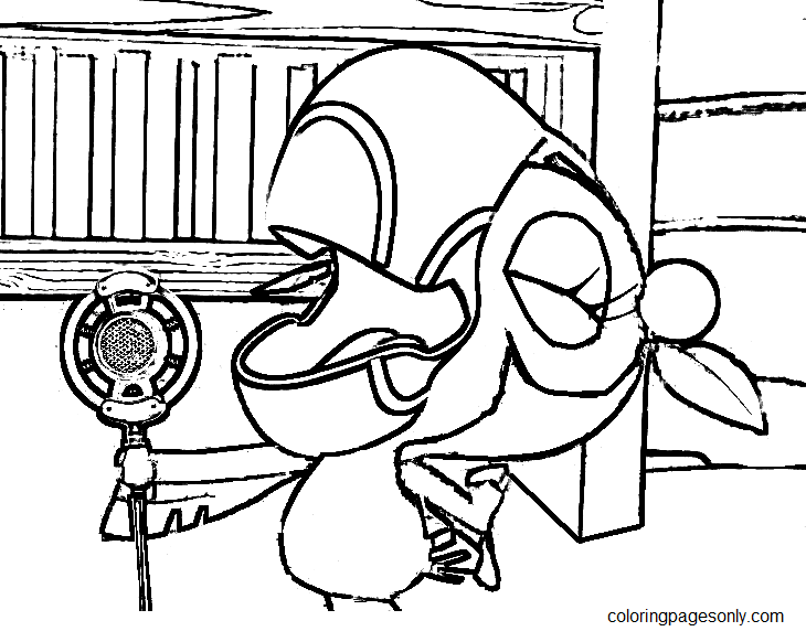 Puffins Impossible Images Coloring Page
