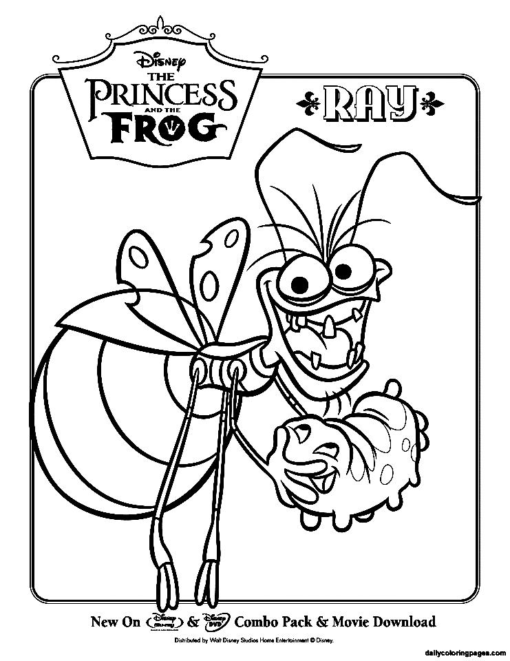 Ray em A Princesa e o Sapo, de A Princesa e o Sapo
