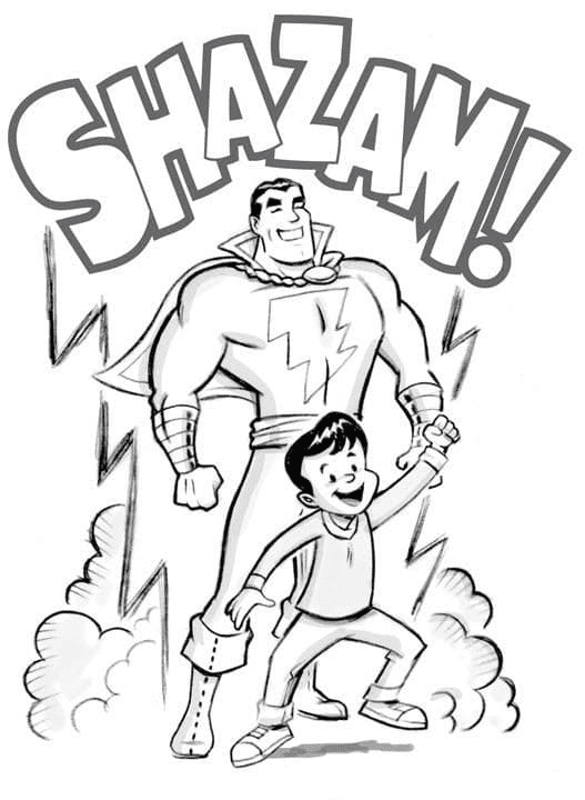 Shazam 的 DC 漫画 Shazam