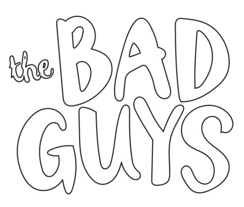The Bad Guys logo Coloring Pages