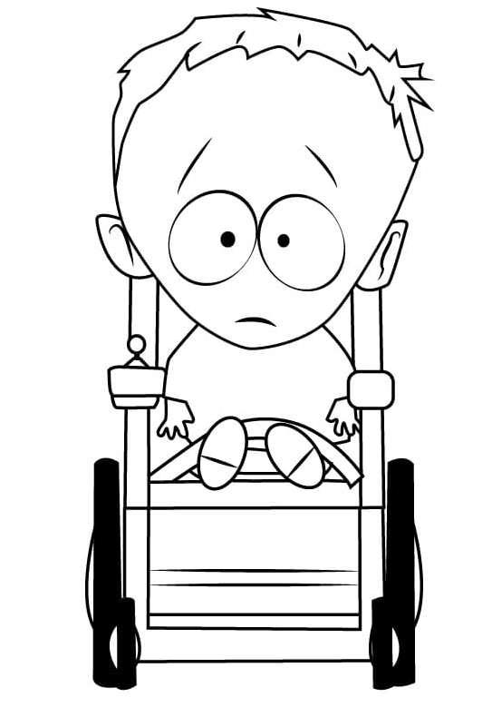 Timmy Burch – South Park Coloring Page