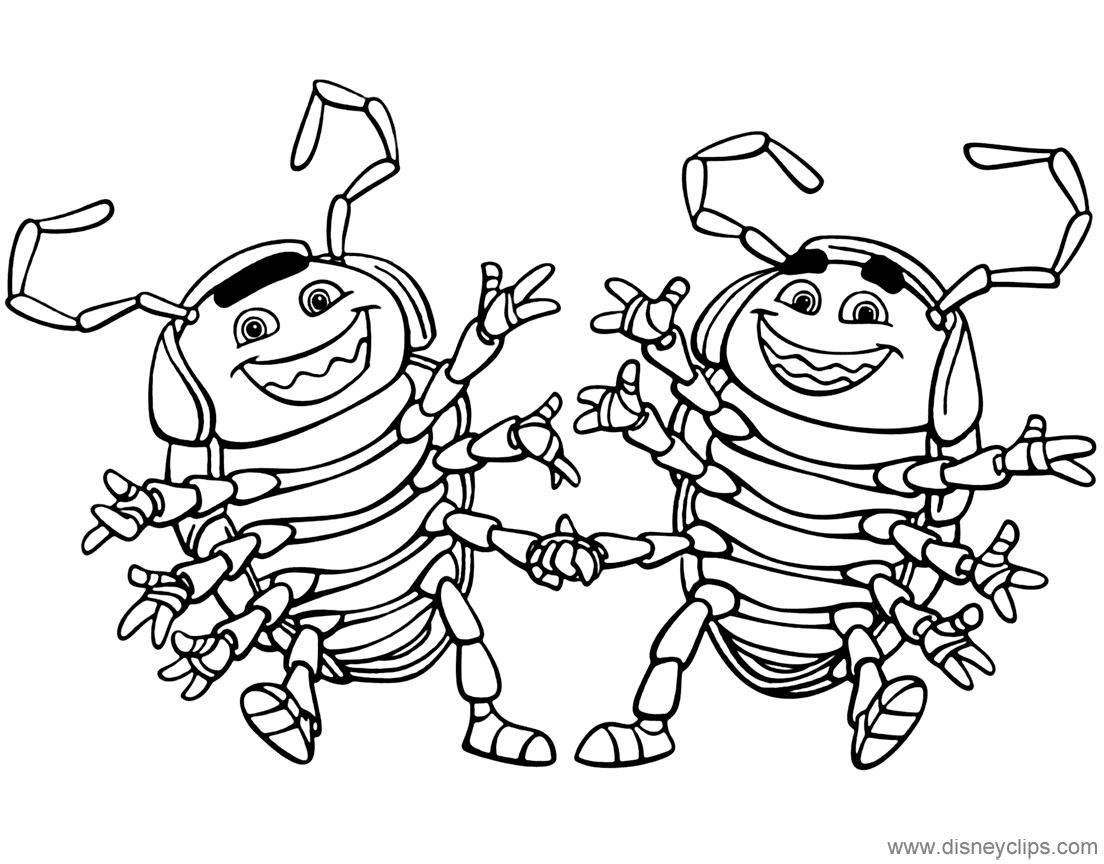 Tuck and Roll Coloring Pages