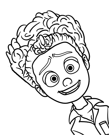 Tulip - Storks Movie Coloring Page - Free Printable Coloring Pages