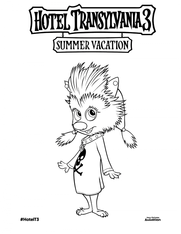 Winnie - Hotel Transylvania Coloring Pages