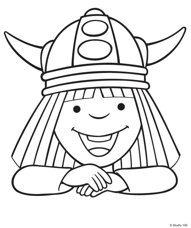 Adorable Vicky Coloring Page