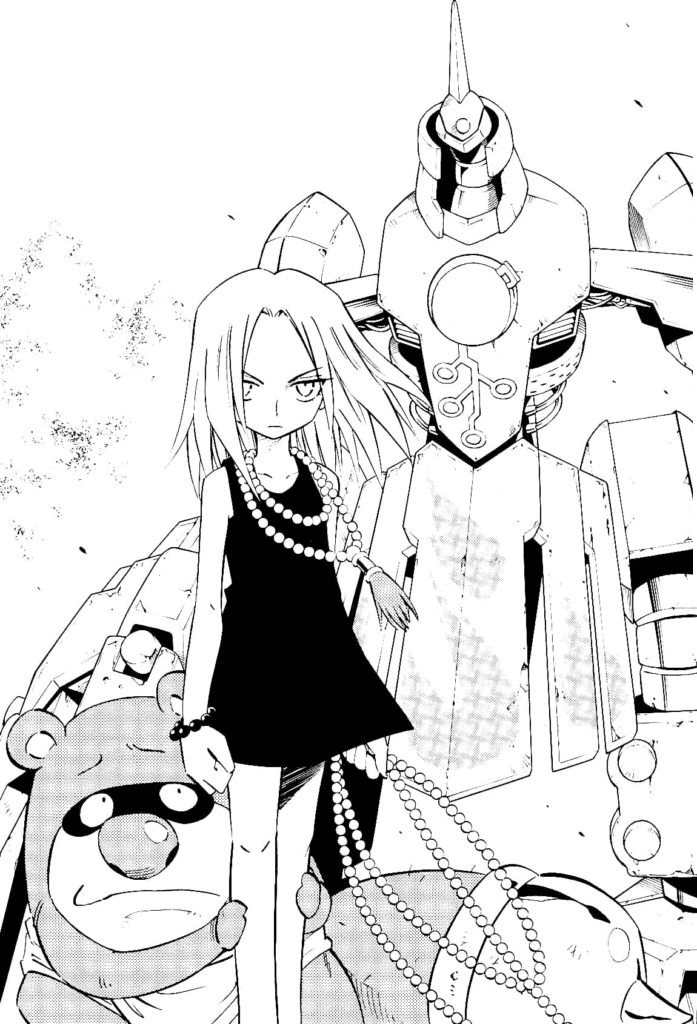 Anna from Shaman King Coloring Page