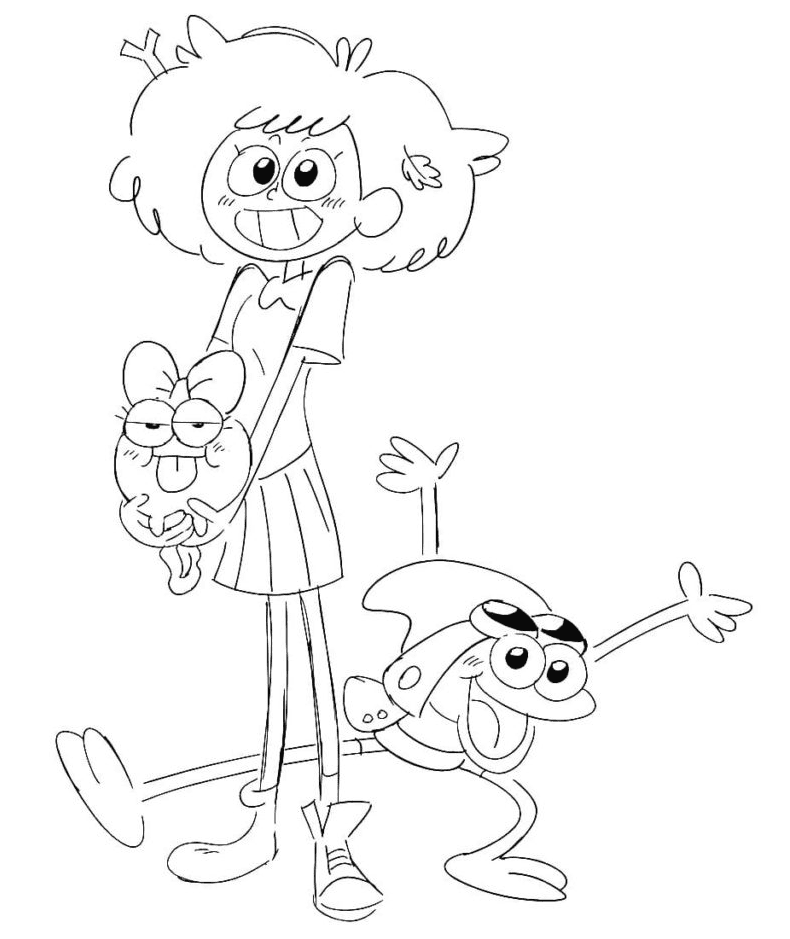 Anne, Polly and Sprig Plantar from Amphibia