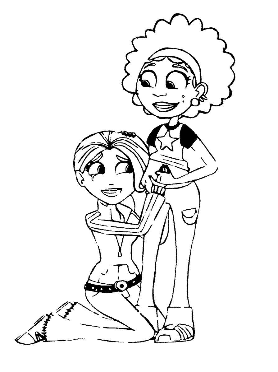 Aviva Corcovado And Koki Coloring Pages