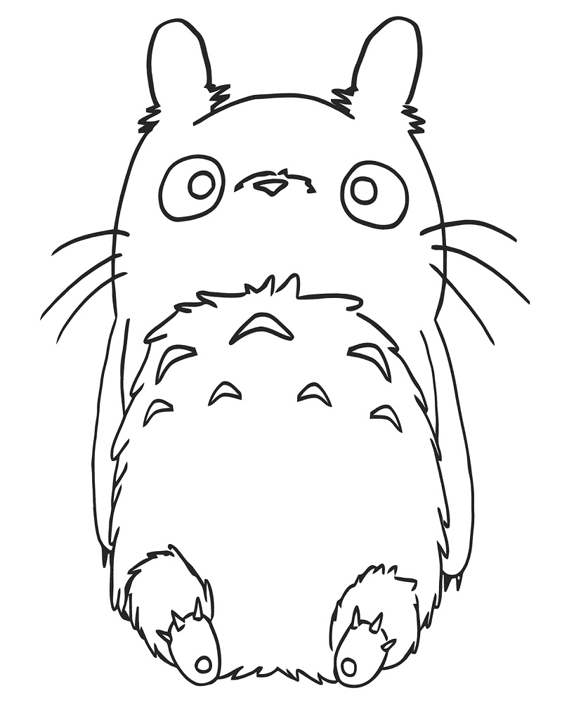 Baby Totoro van Mijn buurman Totoro