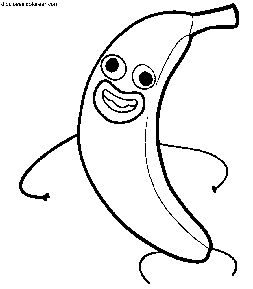 Banana Joe Coloring Page