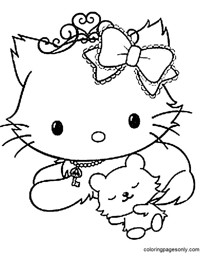 Charmmy Kitty, Sugar Coloring Pages