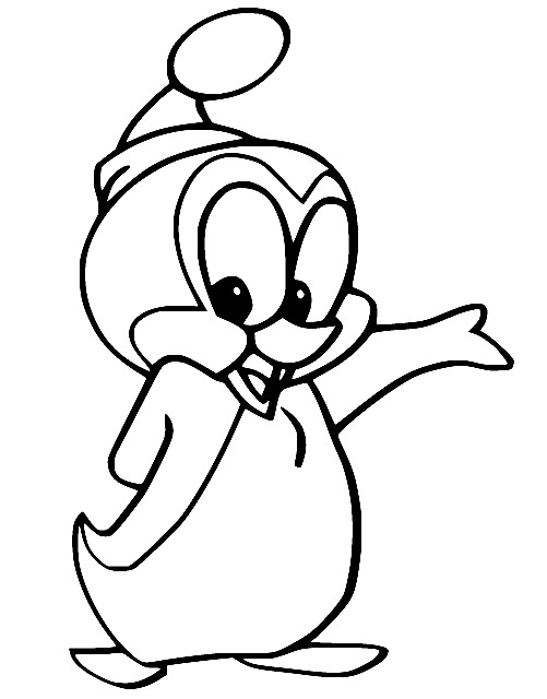Chilly Willy van Woody Woodpecker