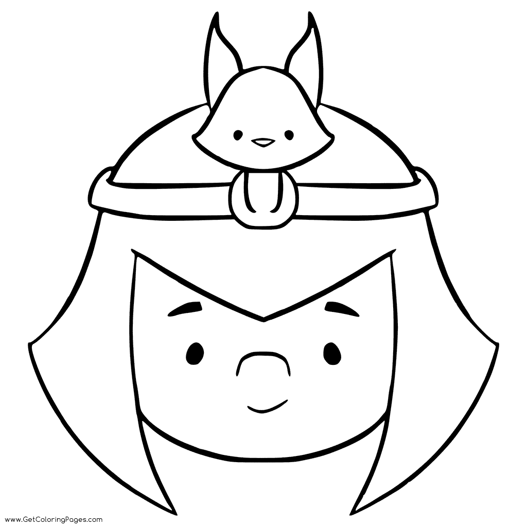Cleo from Super Monsters Coloring Page